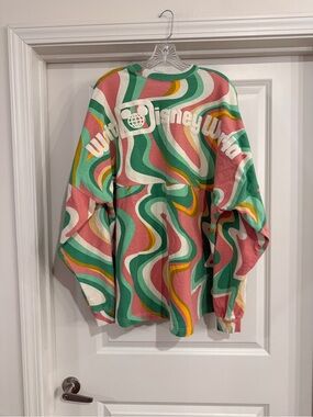 Disney Multicolor Retro Wave Long Sleeve Jersey
